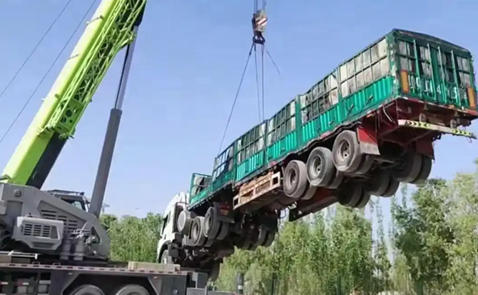 虎林道路脱困救援案例